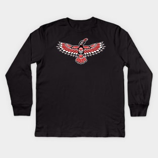 Alaskan Crow Kids Long Sleeve T-Shirt